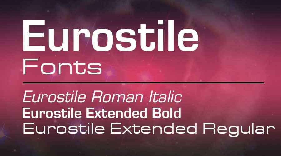 Download Eurostile Font For Mac